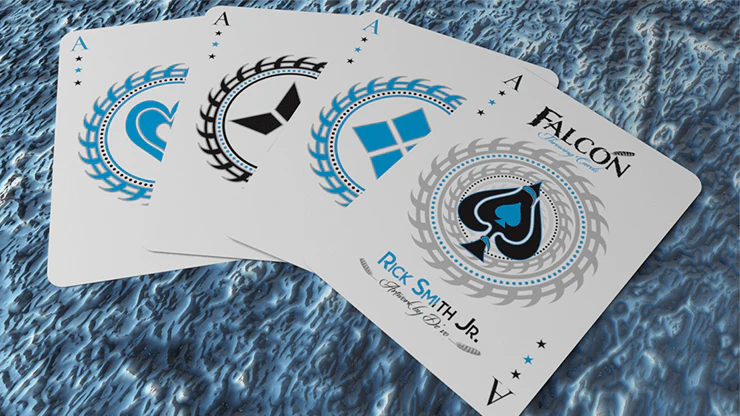 Ice Falcon Deluxe Throwing Playing Cards USPCC - Image 6