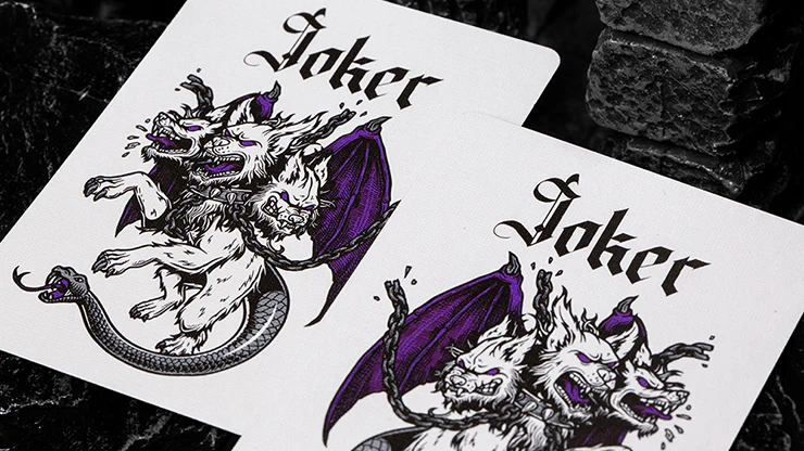 Inferno Violet Vengeance Playing Cards TPCC - Image 3