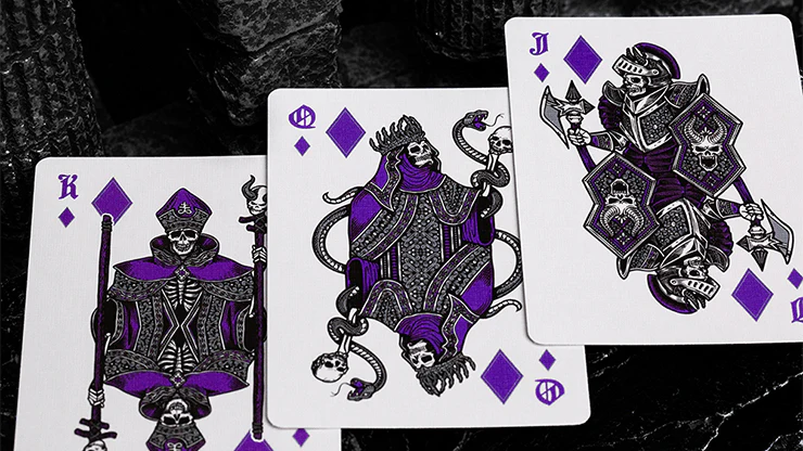 Inferno Violet Vengeance Playing Cards TPCC - Image 4
