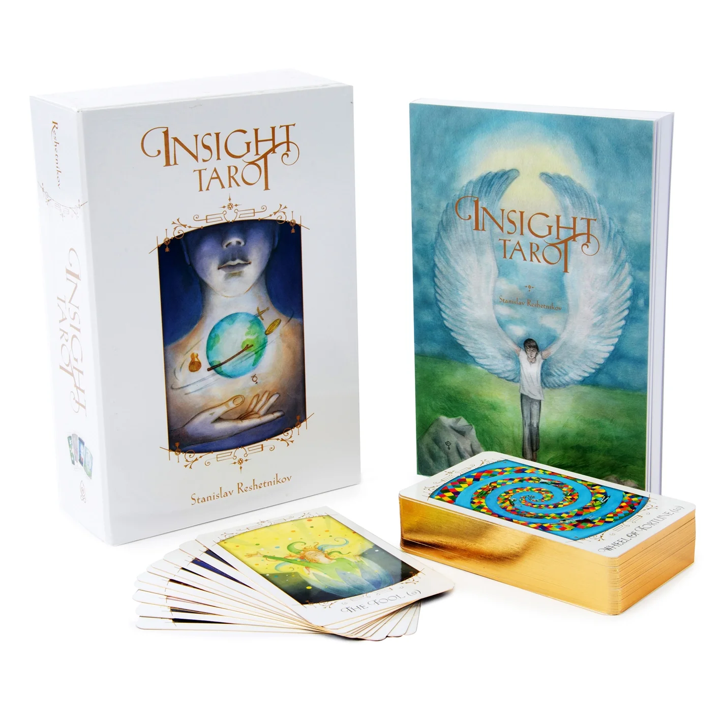 Insight Tarot Kit - Deck & Book Red Feather - Image 2