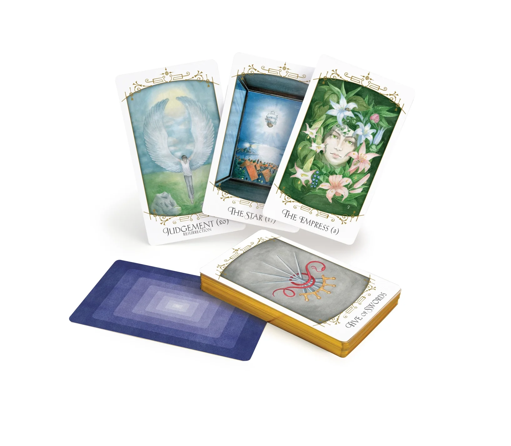 Insight Tarot Kit - Deck & Book Red Feather - Image 3