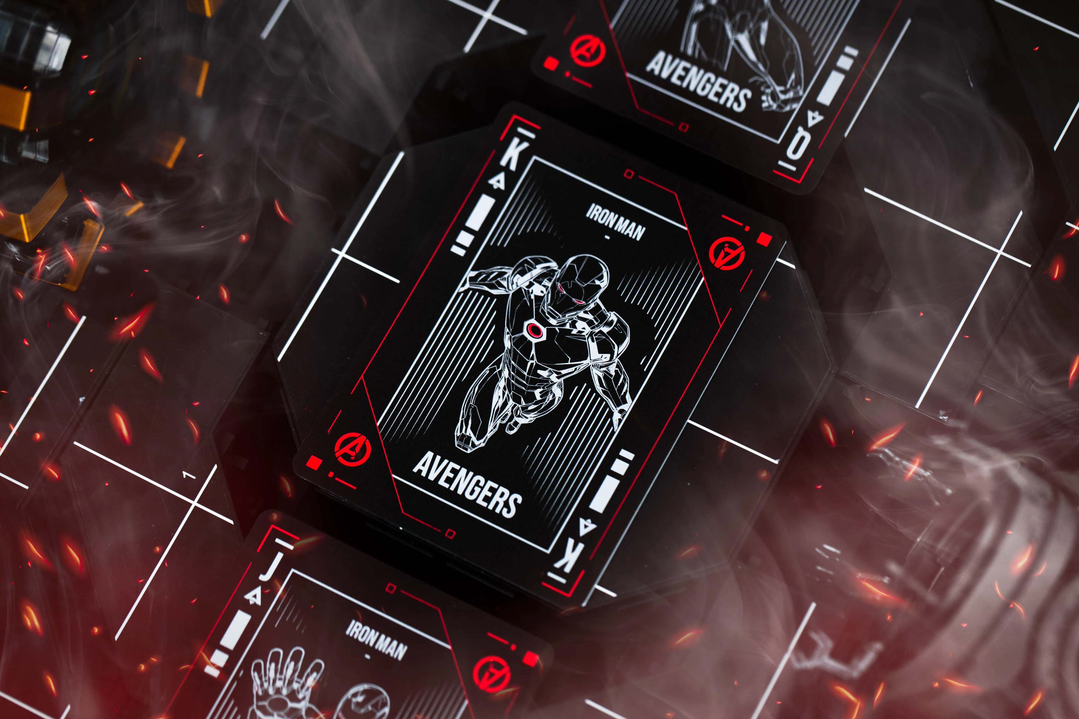 Iron Man Mark 33 Silver Playing Cards - Image 11