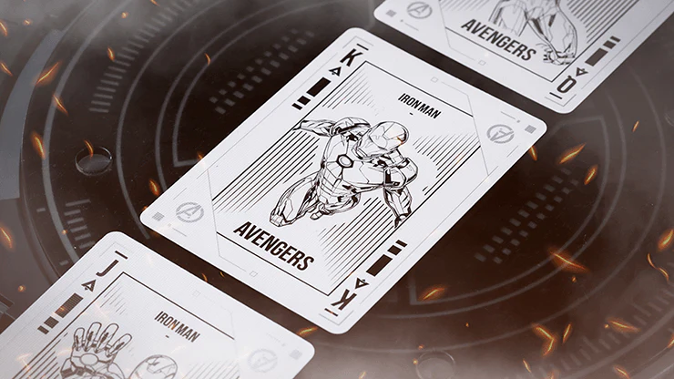 Iron Man MK1 Playing Cards USPCC - Image 4