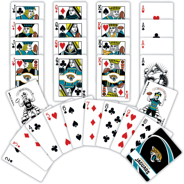 Jacksonville Jaguars Playing Cards #DTWD - Image 2