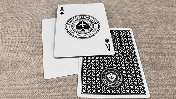 Jetsetter Janet Jet Black Playing Cards EPCC - Image 2