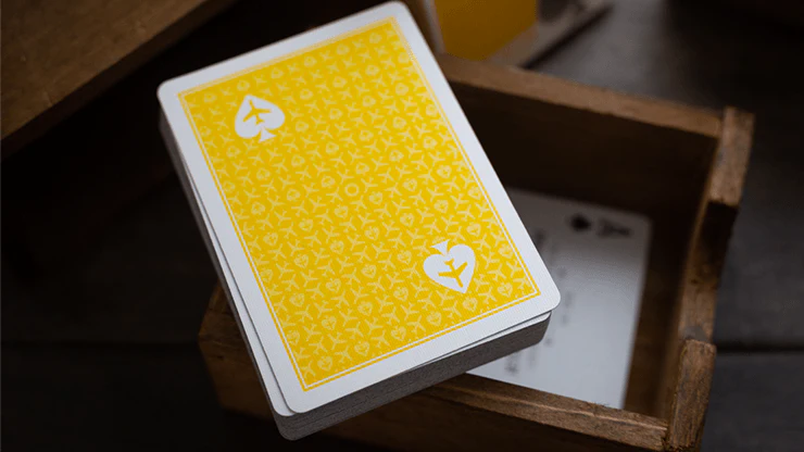 Jetsetter Lounge Yellow Playing Cards EPCC - Image 6