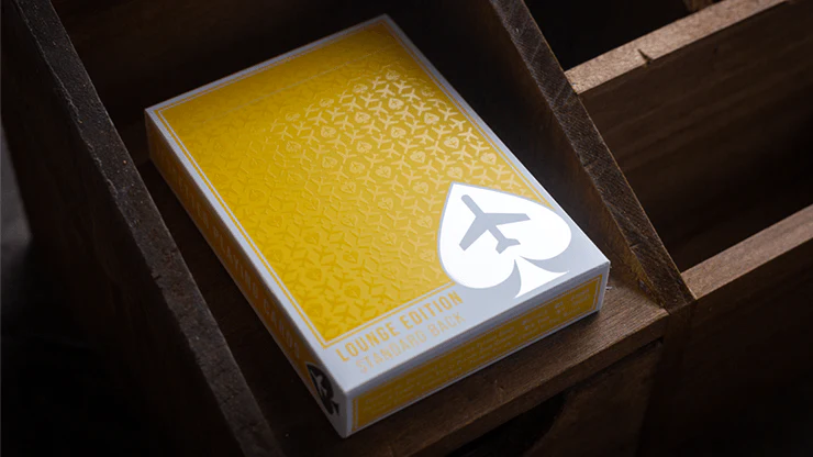 Jetsetter Lounge Yellow Playing Cards EPCC - Image 7