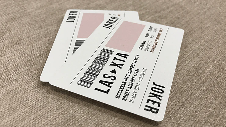 Jetsetter Restricted Red Playing Cards EPCC - Image 3