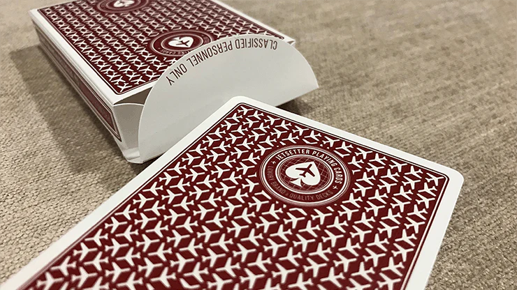 Jetsetter Restricted Red Playing Cards EPCC - Image 5