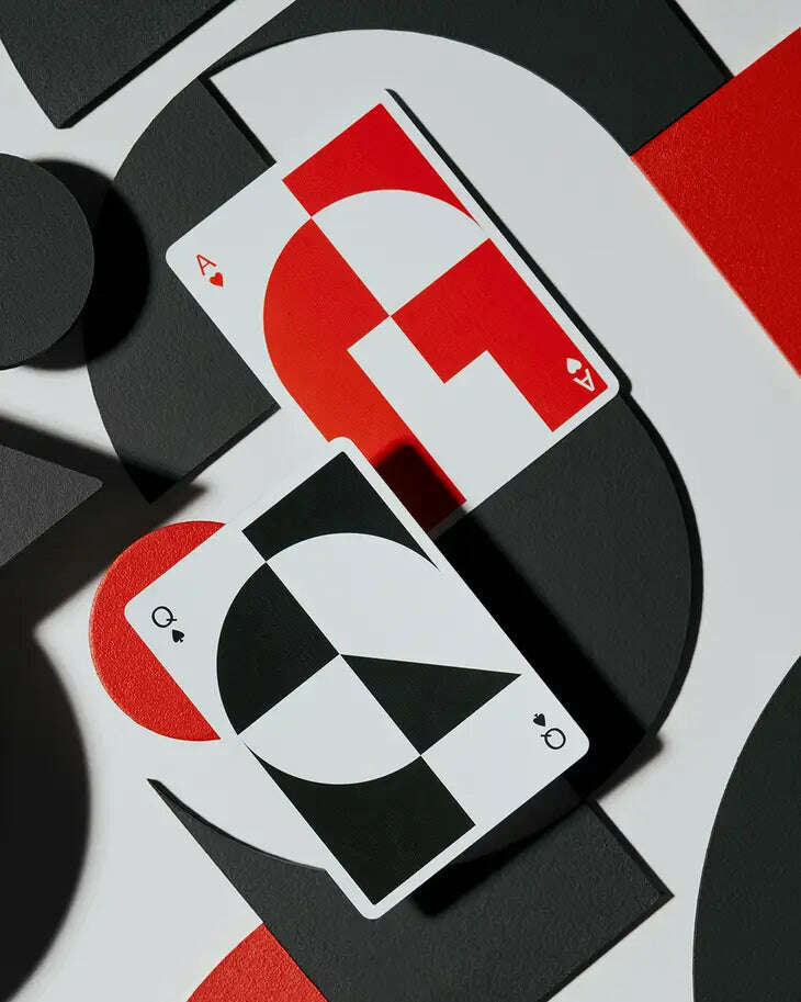 Just Type v1 Playing Cards USPCC - Image 2