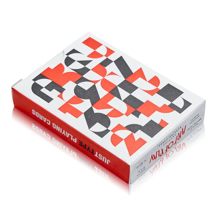 Just Type v1 Playing Cards USPCC - Image 5