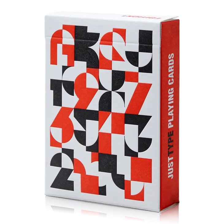 Just Type v1 Playing Cards USPCC - Image 6