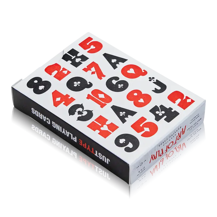 Just Type v2 Playing Cards USPCC - Image 4