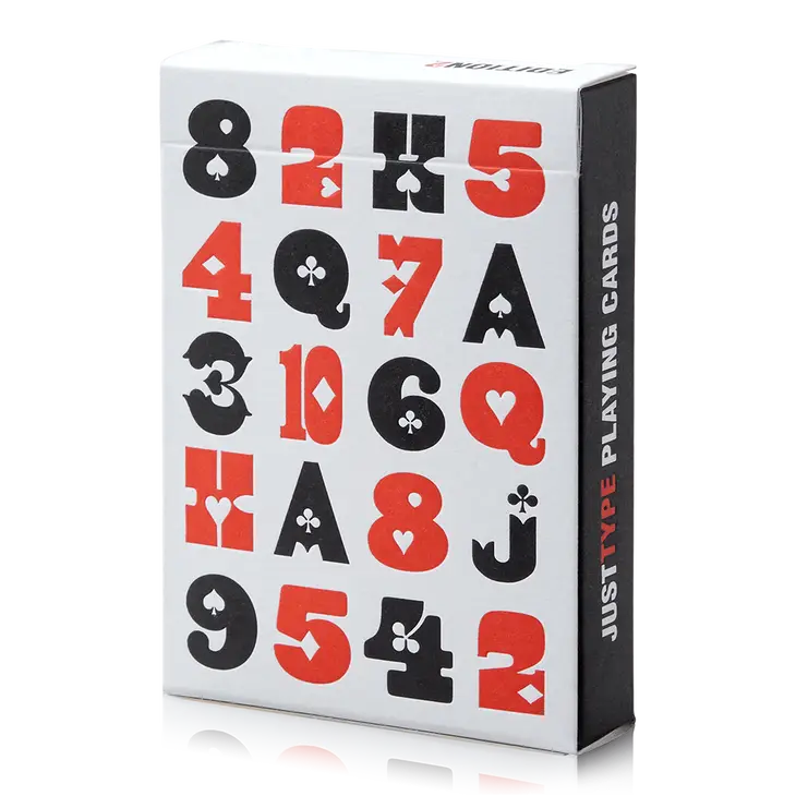 Just Type v2 Playing Cards USPCC - Image 5