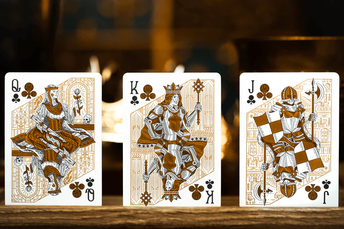 King Arthur Gilded Playing Cards 2 Deck Set - Image 4