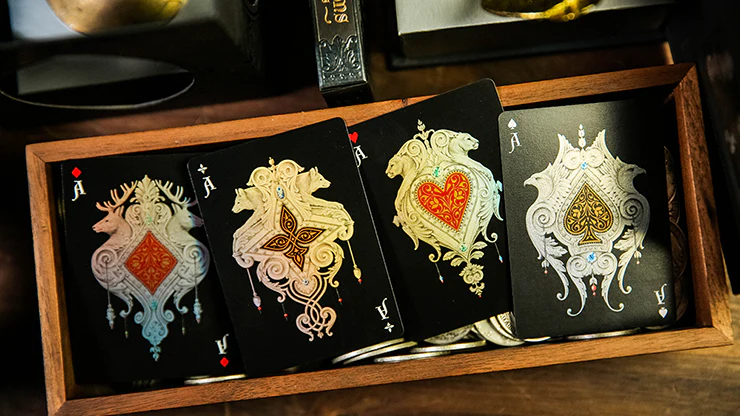 Kingdom Black Pearl Playing Card Collection 2 Deck Set - Image 4