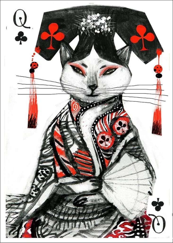Kitten Club Cat Playing Cards Cartamundi - Image 5