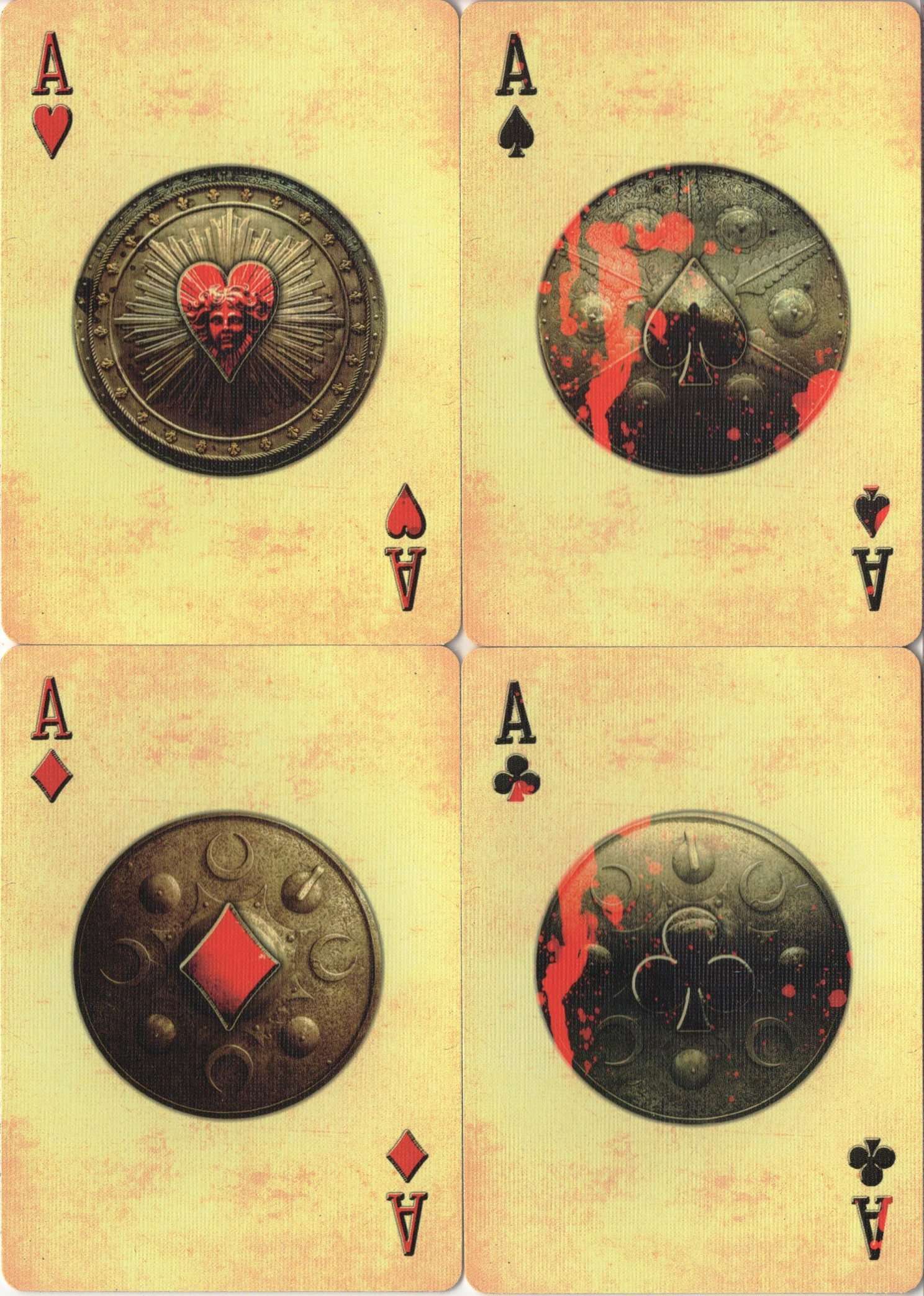 Knights Bicycle Playing Cards - Image 3