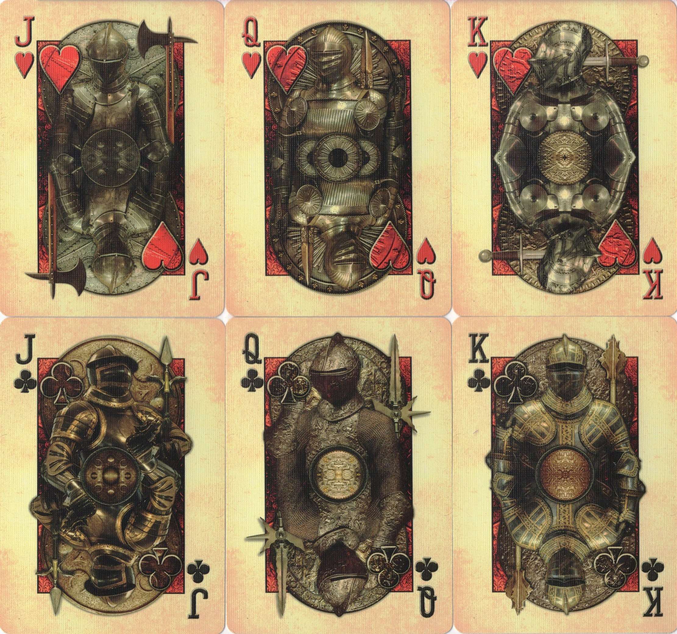Knights Bicycle Playing Cards - Image 5