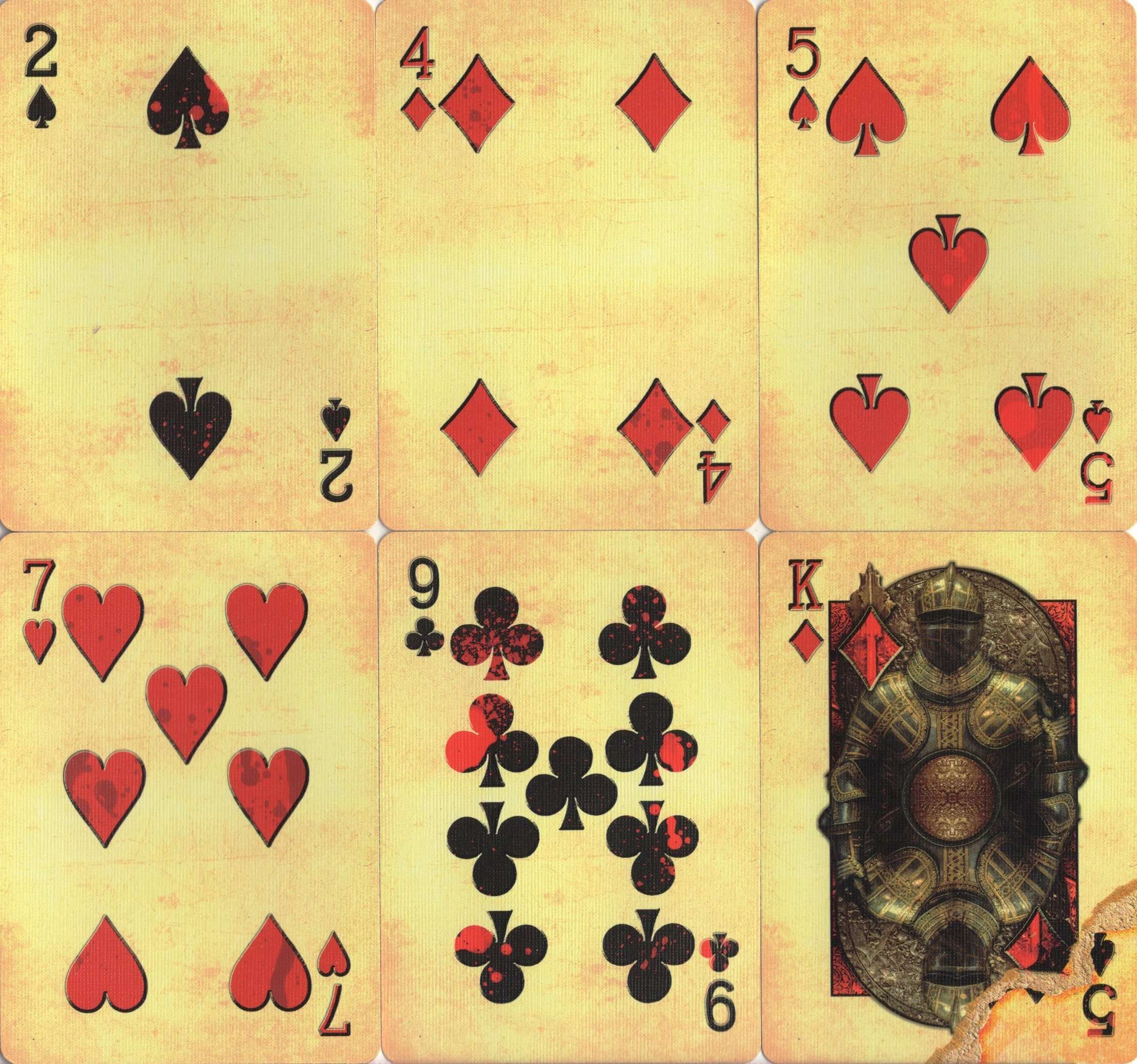 Knights Bicycle Playing Cards - Image 6
