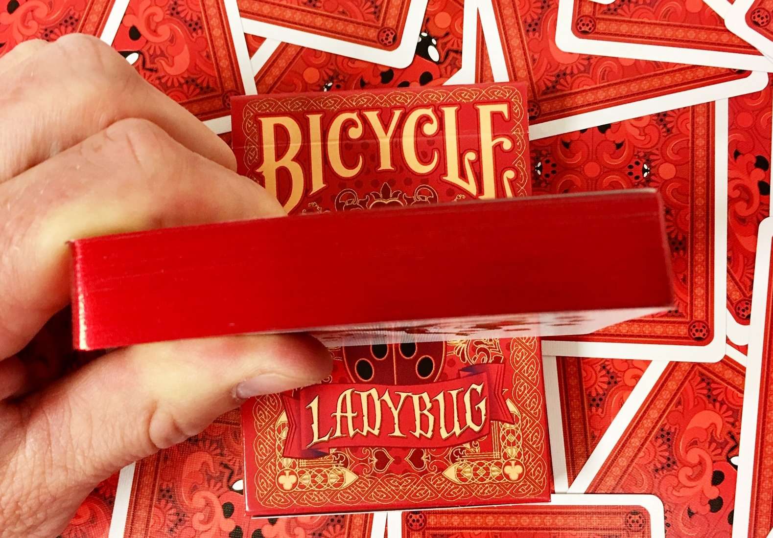 Ladybug Bicycle Gilded Playing Cards - Image 3