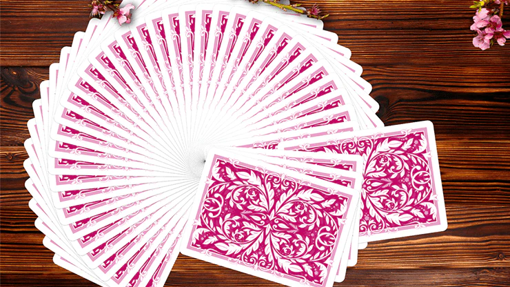 Leaves Summer Collector's White Playing Cards WJPC - Image 2