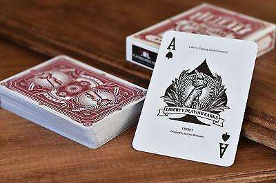 Liberty 2 Deck Set Red & Blue Playing Cards - Image 5