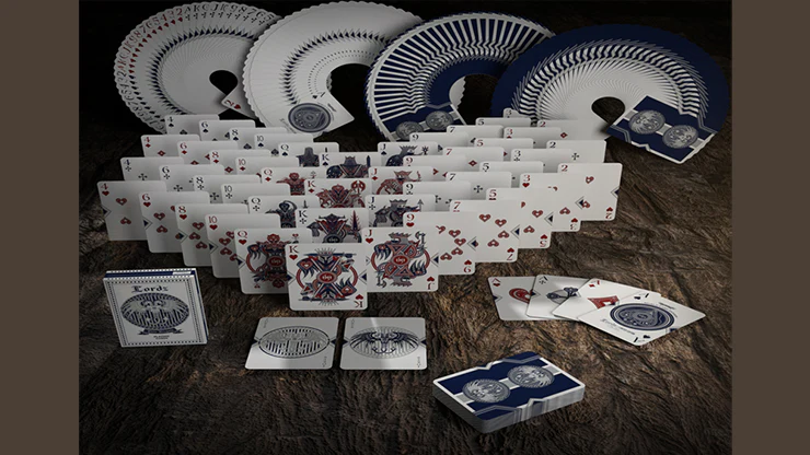 Lordz Twin Dragons (Foil) Playing Cards by De'vo - Image 3