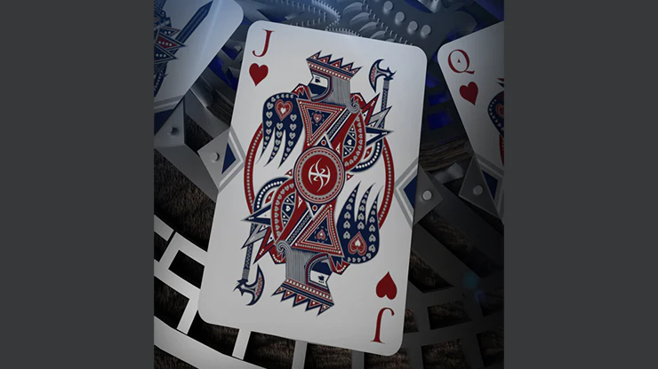 Lordz Twin Dragons (Foil) Playing Cards by De'vo - Image 5