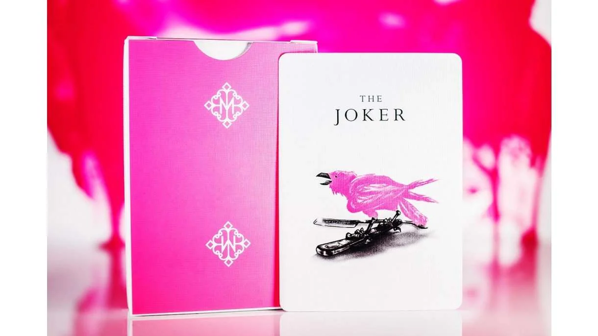 Madison Rounders Pink Playing Cards USPCC - Image 2
