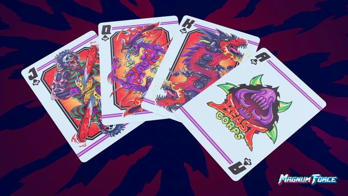 Magnum Force Playing Cards USPCC - Image 6
