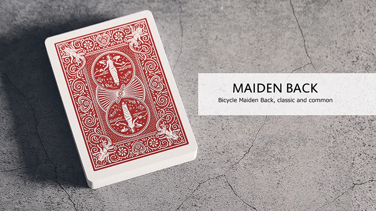 Marked VF v2 Red Maiden Back Bicycle Playing Cards - Image 7