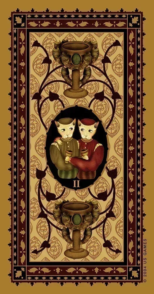 Medieval Cat Tarot Deck USGS - Image 3