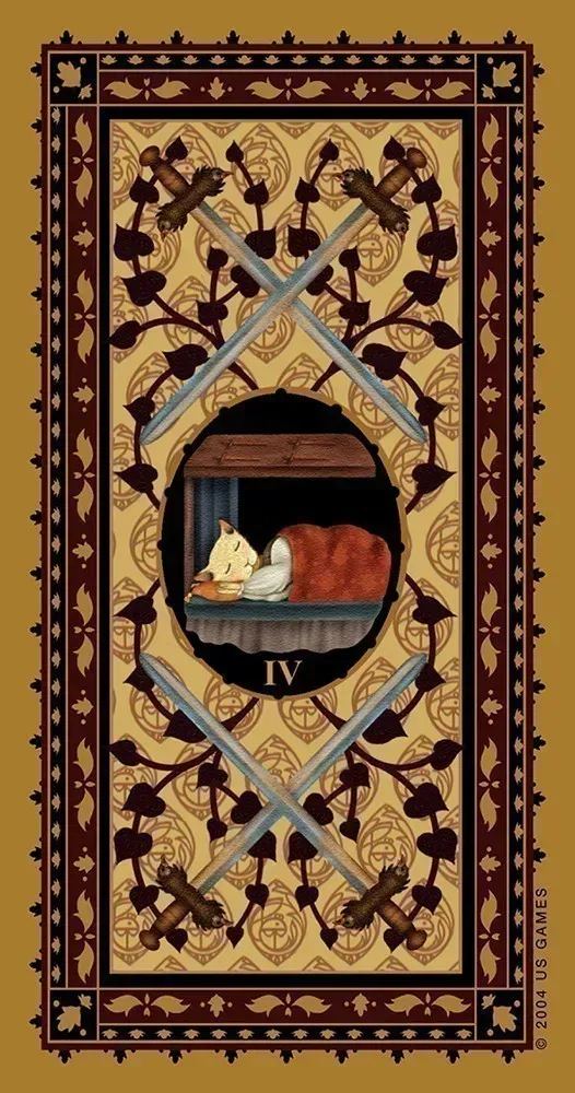 Medieval Cat Tarot Deck USGS - Image 5