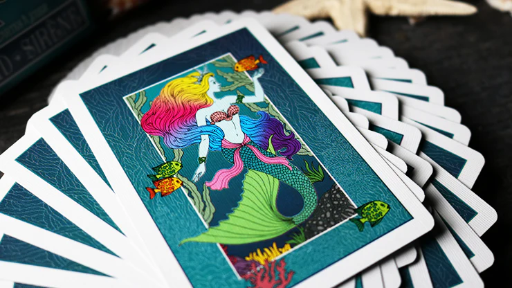 Mermaid Bicycle Playing Cards - Image 6