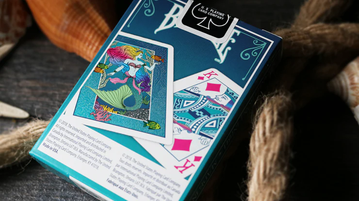 Mermaid Bicycle Playing Cards - Image 7