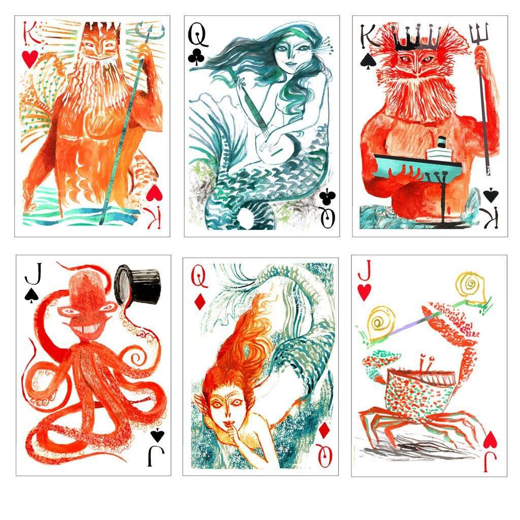 Mermaid Queen Playing Cards - Image 4