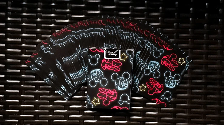 Mickey Mouse Neon Bicycle Playing Cards - Image 5