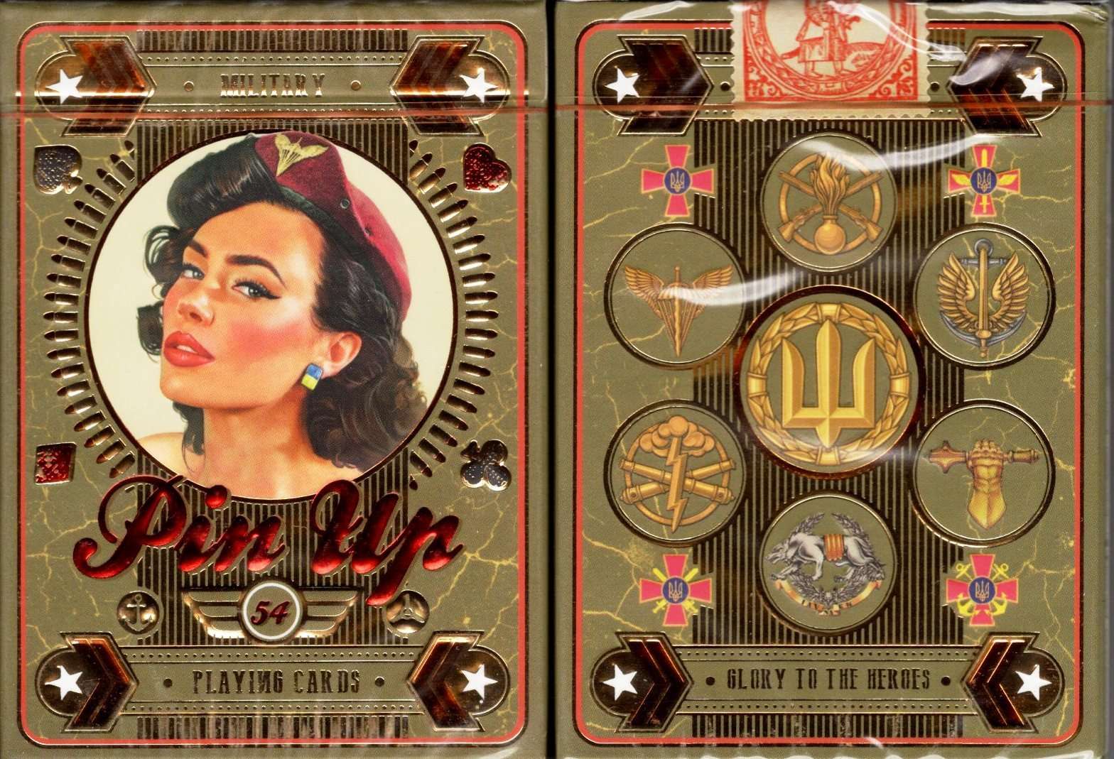 Military Pin-Up Playing Cards NPCC