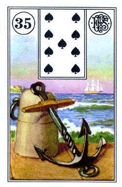 Mlle Lenormand Cartomancy Fortune Cards Piatnik - Image 3