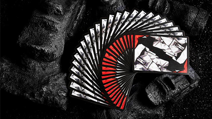 MOAI Red Playing Cards USPCC - Image 5