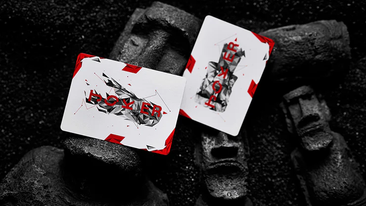 MOAI Red Playing Cards USPCC - Image 6