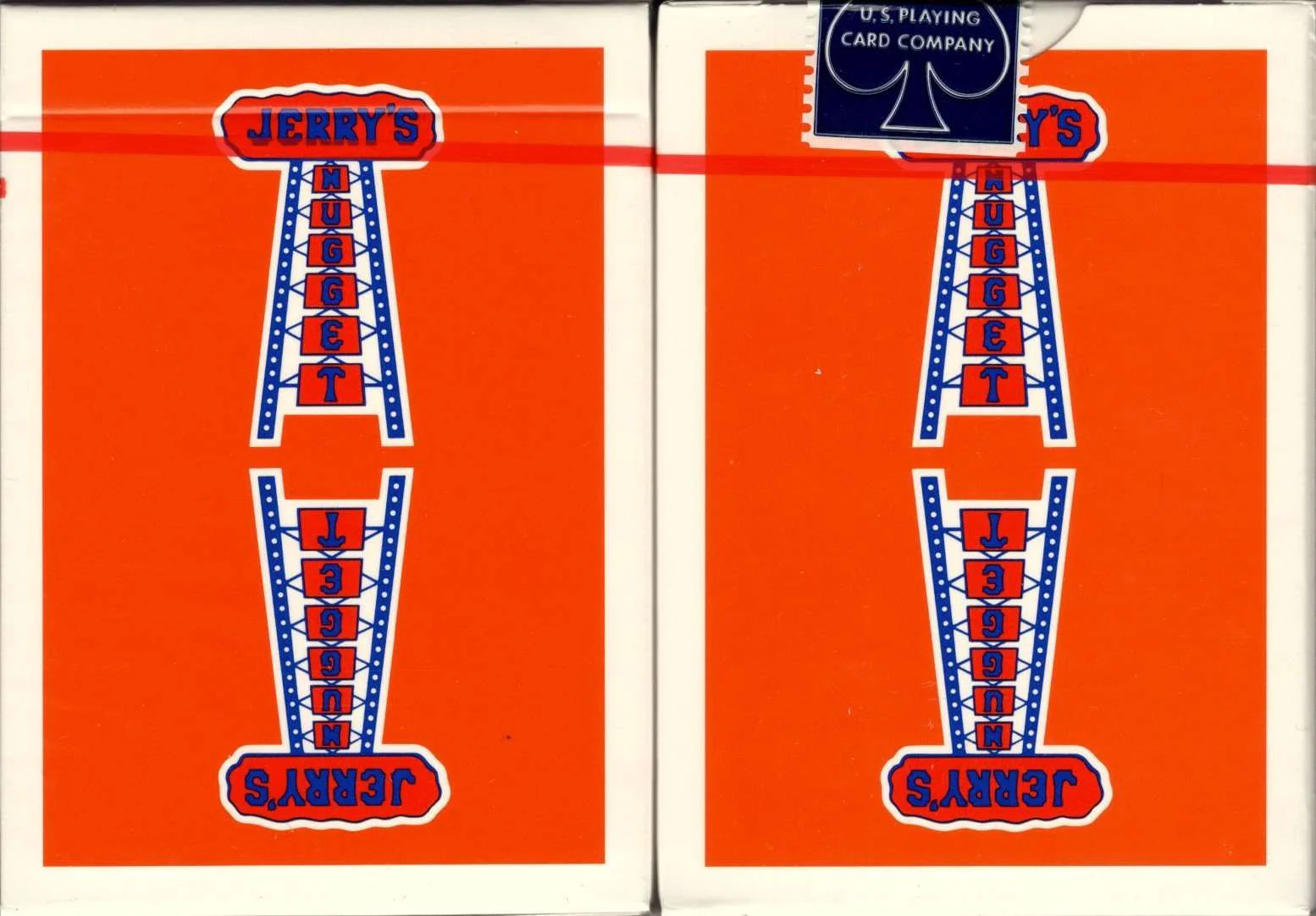 Modern Feel Jerry's Nugget Orange Playing Cards USPCC