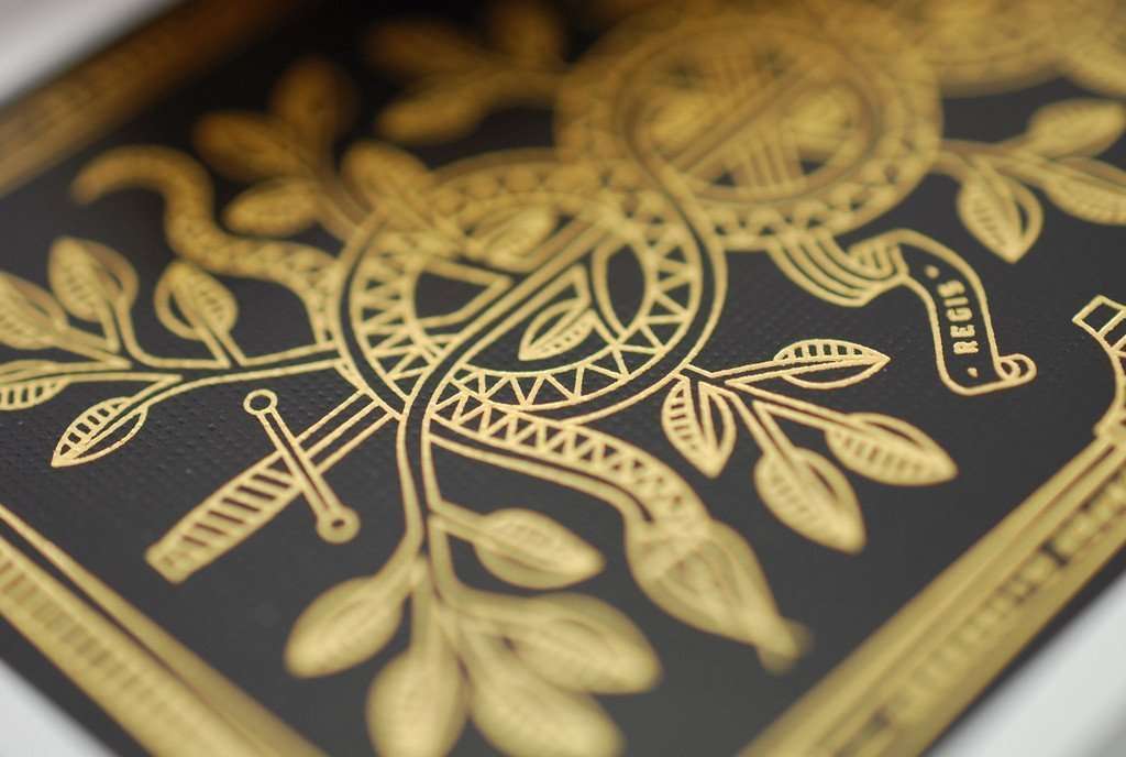 Monarch Gold Playing Cards USPCC - Image 4
