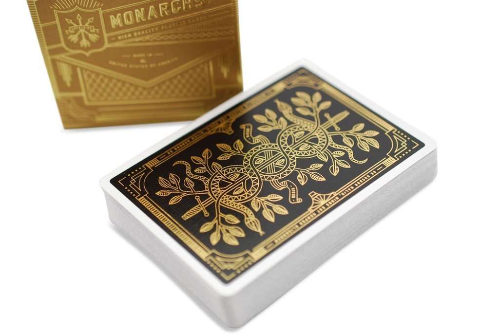 Monarch Gold Playing Cards USPCC - Image 7