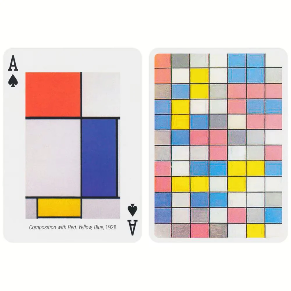 Mondrian Playing Cards Piatnik – A Masterpiece of Geometric Art in Every Hand - Image 4