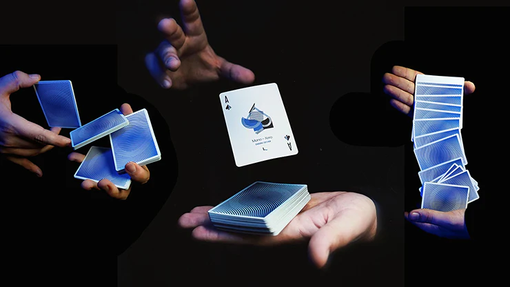 Mono - Xero Chroma Blue Playing Cards USPCC - Image 2