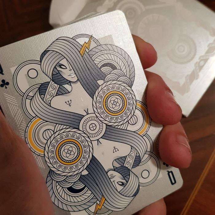 Monolith White Playing Cards USPCC - Image 7