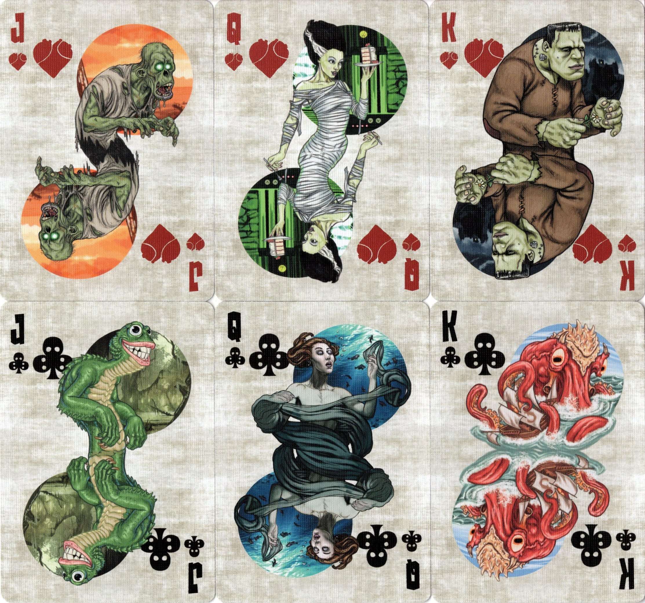 Monster Bicycle Playing Cards - Image 4