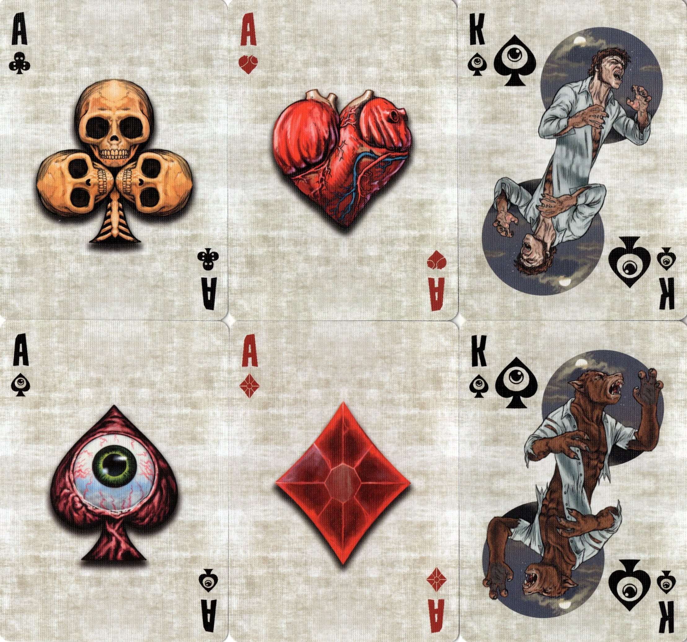 Monster Bicycle Playing Cards - Image 5